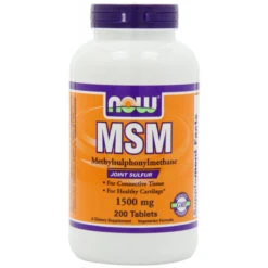 NOW Foods MSM 1500mg 200 Tablets