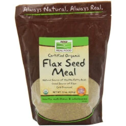 Now Foods Organic Flax Seed Meal, 22-Ounce