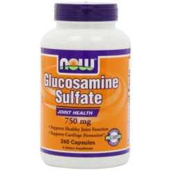 NOW Foods Glucosamine Sulfate 750mg, 240 Capsules
