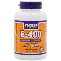 NOW Foods E-400 Mt, 250 Softgels