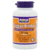 NOW Foods Ginkgo Biloba 120mg, 100 Vcaps