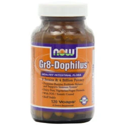 Now Foods Gr 8 Dophilus - Enteric Coated, Veg-Capsules, 120-Count