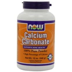 NOW Foods Calcium Carbonate, 12 Ounces