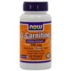 NOW Foods L-Carnitine 500mg, 60 Vcaps