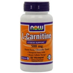 NOW Foods L-Carnitine 500mg, 60 Vcaps