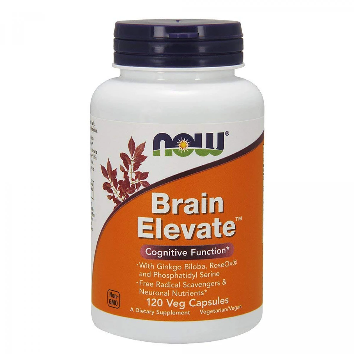 NOW Foods NOW Brain Elevate Formula,120 Veg Capsules 1 NOW Foods NOW Brain Elevate Formula,120 Veg Capsules