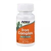 NOW Foods NOW Iron Complex Vegetarian,100 Tablets