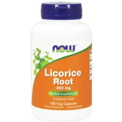 NOW Foods, LICORICE ROOT 450mg 100 CAPS