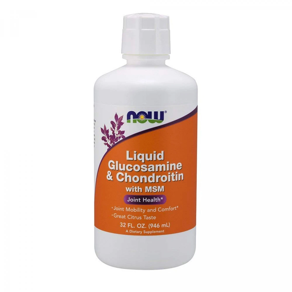 NOW Foods NOW Glucosamine And Chondroitin With MSM Liquid,32-Ounce 1 NOW Foods NOW Glucosamine And Chondroitin With MSM Liquid,32-Ounce
