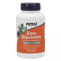 NOW Foods NOW Zinc Glycinate,120 Softgels