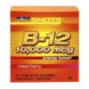 NOW Foods B-12 10,000mcg Shots 0.5 Ounce 12 Count Box Mixed Berry