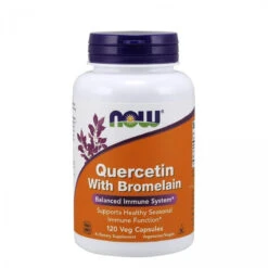 NOW Foods Quercetin W/ Bromelain 120 VegiCaps