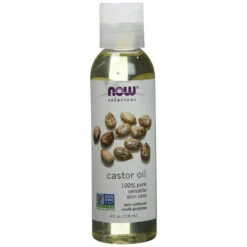 NOW Foods Now Solutions Castor Oil, 4-Ounce