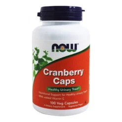 NOW Foods NOW Cranberry Concentrate, 100 Veg Capsules (Pack Of 2)