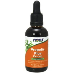 NOW Foods NOW Supplements, Propolis Plus Extract Liquid With Dropper, Herbal Supplement, 2-Ounce