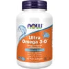 NOW Foods NOW Supplements, Ultra Omega 3-D, Omega-3 Fish Oil + Vitamin D-3, Cardiovascular Support*, 90 Softgels