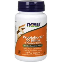 NOW FOODS SPO Probiotic 10 50 Billion Vcap, 50 Count