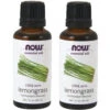 Now Foods Lemongrass Oil 100% Pure, 1 Ounce (Pack Of 2)