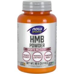 NOW Foods NOW Sports Nutrition, HMB (-Hydroxy -Methylbutyrate)Powder, Sports Recovery*, 90 Grams