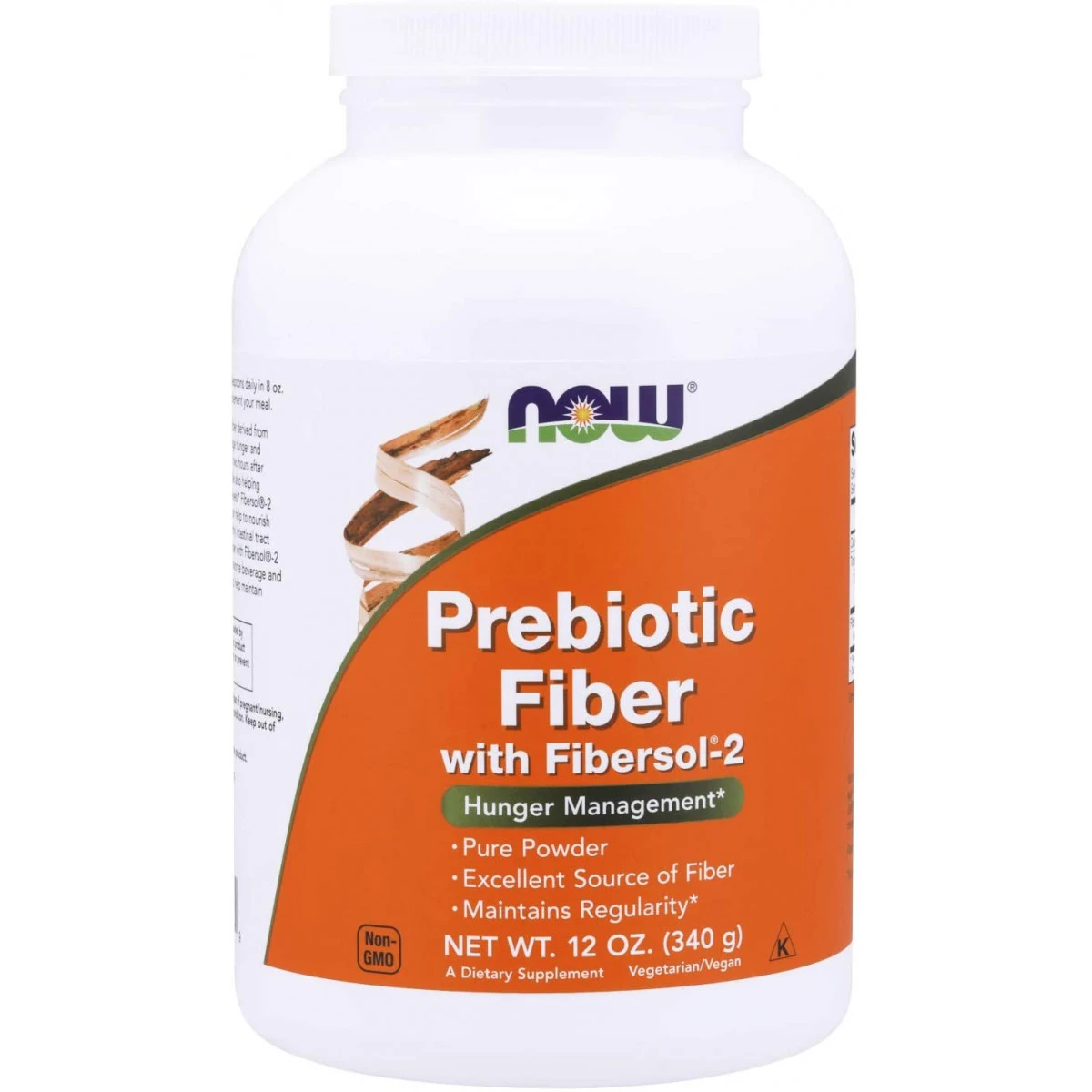 NOW Foods NOW Supplements, Prebiotic Fiber With Fibersol-2, Derived From Non-GMO Corn, Powder, 12-Ounce 1 NOW Foods NOW Supplements, Prebiotic Fiber With Fibersol-2, Derived From Non-GMO Corn, Powder, 12-Ounce